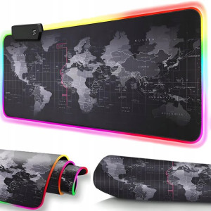 Podświetlana Podkładka Gamingowa Pod Mysz Led Xxl