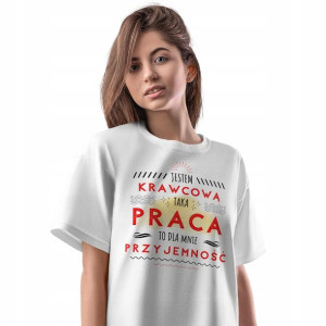 T-Shirt Damski Dla Krawcowej Koszulka L Prezent