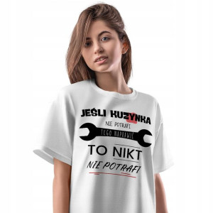 T-Shirt Damski Dla Kuzynki Koszulka XL Prezent