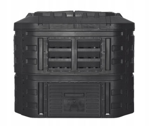 Kompostownik Ogrodowy Czarny Całoroczny 600l Eco