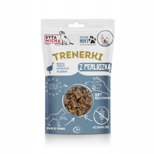 SYTA MICHA Smaczki trening Trenerki PERLICZKA 80g