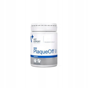 VET EXPERT PLAQUEOFF Preparat na zęby psa kota 20g