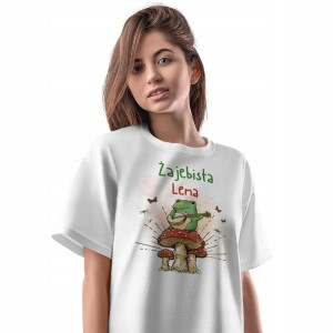 T-Shirt Damski Dla Leny Koszulka S Prezent