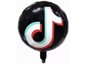 Balon foliowy "Tik Tok", 45 cm (18 cali)