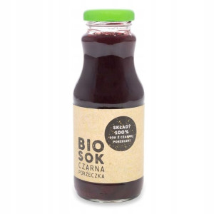 Sok z Czarnej Porzeczki Bio 250ml - Owocowe Smaki
