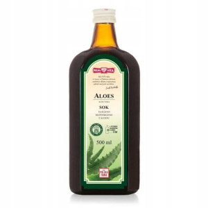 Aloes Sok Tłoczony 500ml - Polska Róża