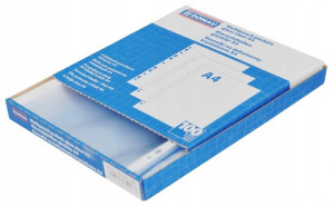 Koszulki krystaliczne A4 45µm DONAU 100szt. karton