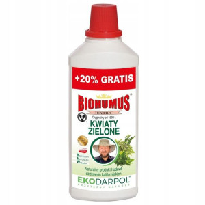 Biohumus Extra Kwiaty Zielone 1l + 20% Gratis