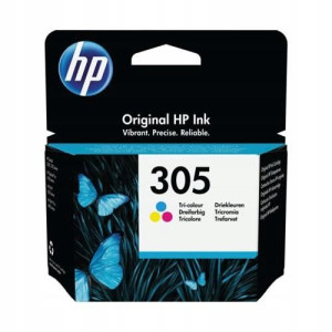 Tusz kolorowy, oryginalny HP 305