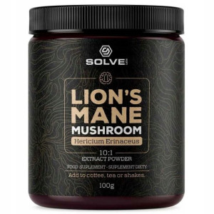 Lion's Mane (Soplówka Jeżowata) 10:1 100g Solve