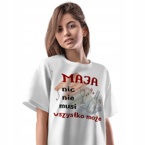T-Shirt Damski dla Mai Koszulka S Prezent