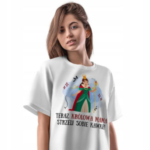 T-Shirt Damski Dla Mamy S Dzień Matki Koszulka