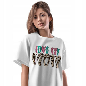 T-Shirt Damski Dla Mamy XL Dzień Matki Koszulka