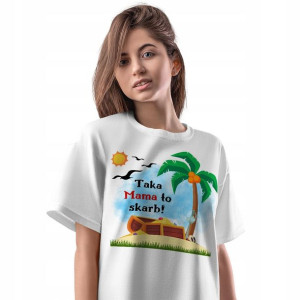 T-Shirt Damski Dla Mamy XL Dzień Matki Koszulka