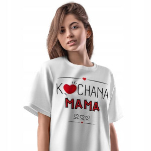 T-Shirt Damski Dla Mamy XL Dzień Matki Koszulka