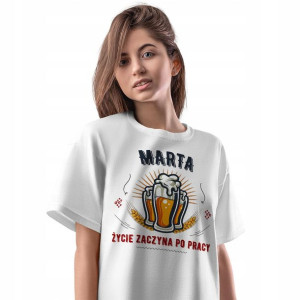 T-Shirt Damski Dla Marty Koszulka XXL Prezent
