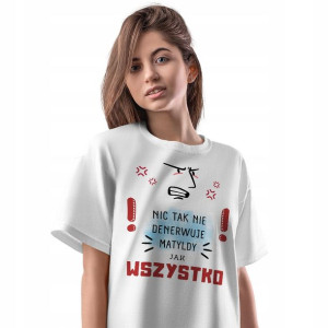 T-Shirt Damski Dla Matyldy Koszulka M Prezent