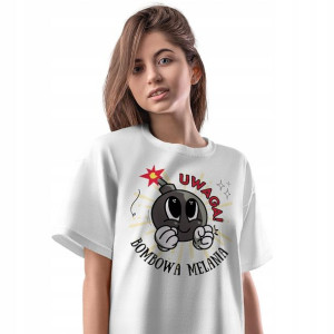 T-Shirt Damski Dla Melanii Koszulka L Prezent