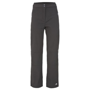 Damskie spodnie turystyczne softshell Trespass SQUIDGE II czarne L-Reg