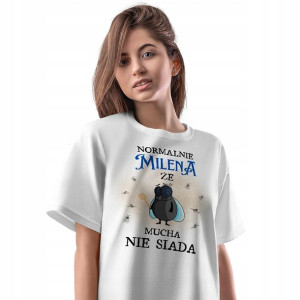 T-Shirt Damski Dla Mileny Koszulka XL Prezent