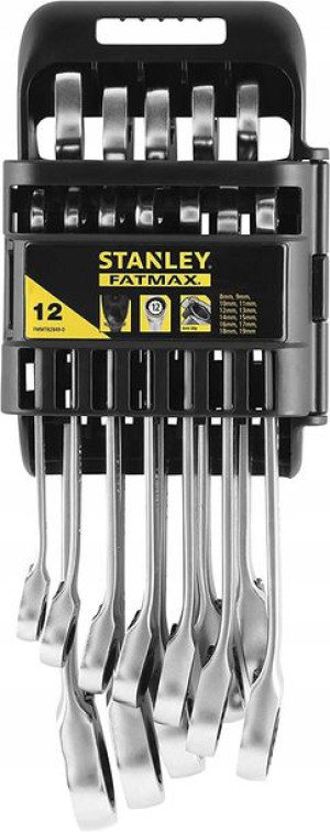 Zestaw Kluczy Płasko-oczko. 12 Szt. Stanley
