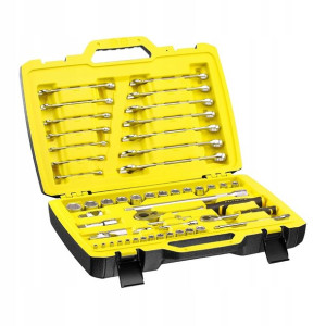 Zestaw Z Grzechot 1/4''1/2''fatm+akce 50sz Stanley