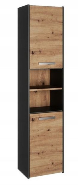 Szafa Słupek Łazienkowy S40 Antracyt/artisan Top