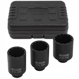 Zestaw nasadek udarowych 1/2" 34-41mm 12-kątn