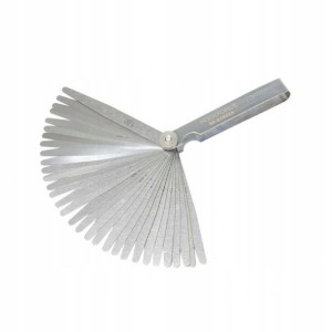 Szczelinomierz listkowy miernik 0.02-1mm 32 el