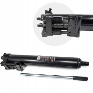 Siłownik hydrauliczny długi 8t z pompą dwutłokową