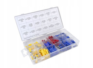 Zestaw konektorów samochodowych 160 el. Konektory