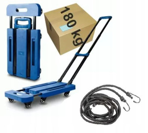 Wózek transportowy platformowy magazynowy 180kg