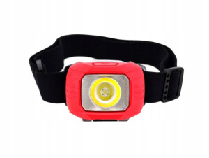 Black Line Latarka Czołowa Cob Cree Led 3xaaa