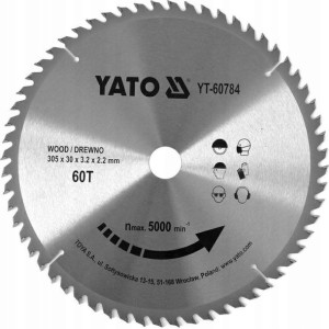 Yato Piła Tarcz.wid. 305*60*30 60784