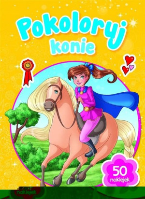 Pokoloruj konie
