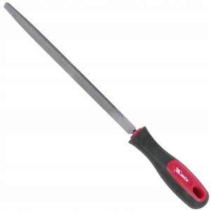 Pilnik Do Metalu Kwadratowy 200mm Gumowa Rękojęść