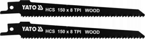 Yato Brzeszczoty Do Drewna Hcs150mm 8tpi 2szt.