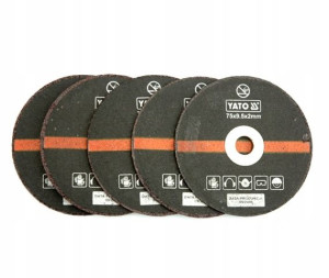 Yato Tarcza Metal 75mm Komplet 5szt. Do Przecinark