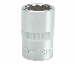 Yato Nasadka Dwunastokątna 1/2" Krótka 18mm