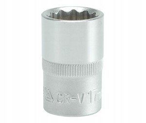 Yato Nasadka Dwunastokątna 1/2" Krótka 17mm