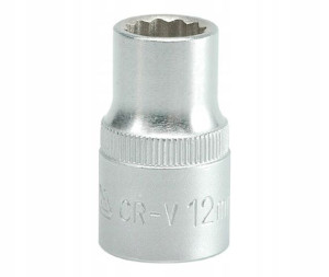Yato Nasadka Dwunastokątna 1/2" Krótka 12mm