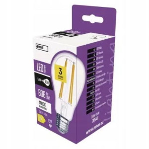 Żarówka LED Filament A60 5,9W E27 neutralna biel