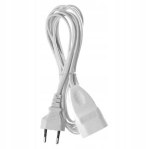 Przedłużacz 3 m / 1 gniazdo PVC / 0,75 mm2