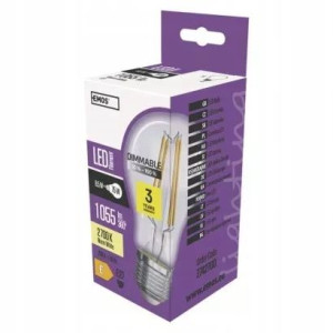 Żarówka LED Filament A60 8,5W E27 ciepła biel ście