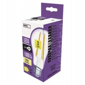 Żarówka LED Filament A60 7W E27 ciepła biel