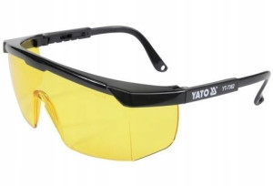 Yato Okulary Ochronne Żółte 7362