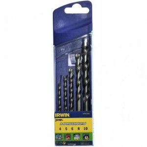 Irwin Wiertło Do Betonu Masonry 5cz. 4,5,6,8,10 Mm