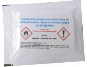 Chusteczka Do Odtłuszczania Czyszczenia Powierzchn