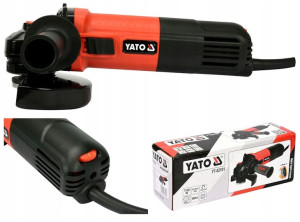 Yato Szlifierka Kątowa 125mm 1100w Regulacja Obro