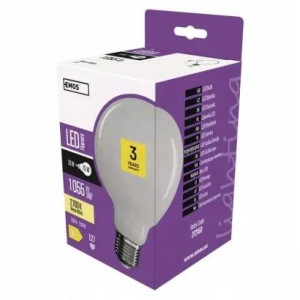 Żarówka LED Filament G95 7,8W E27 ciepła biel